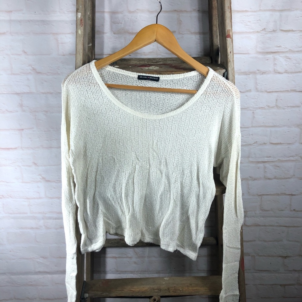 Brandy Melville White Sweater